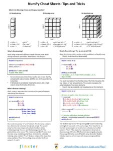 11 Numpy Cheat Sheet – Be on the Right Side of Change