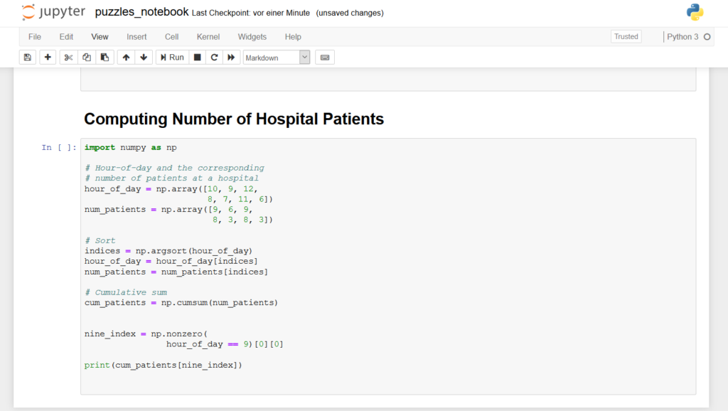 Coffee Break NumPy Finxter