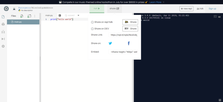 How to Embed a Python Interpreter in Your Website? - Be on the Right ...