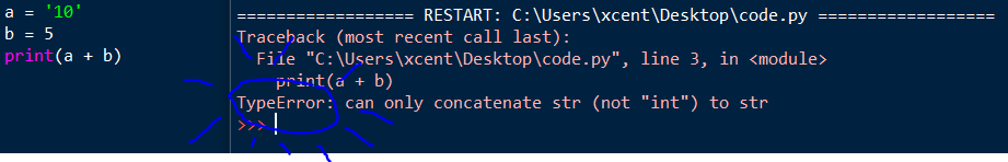 How To Resolve “Typeerror: Can Only Concatenate Str (Not “Int”) To Str” In  Python? – Be On The Right Side Of Change