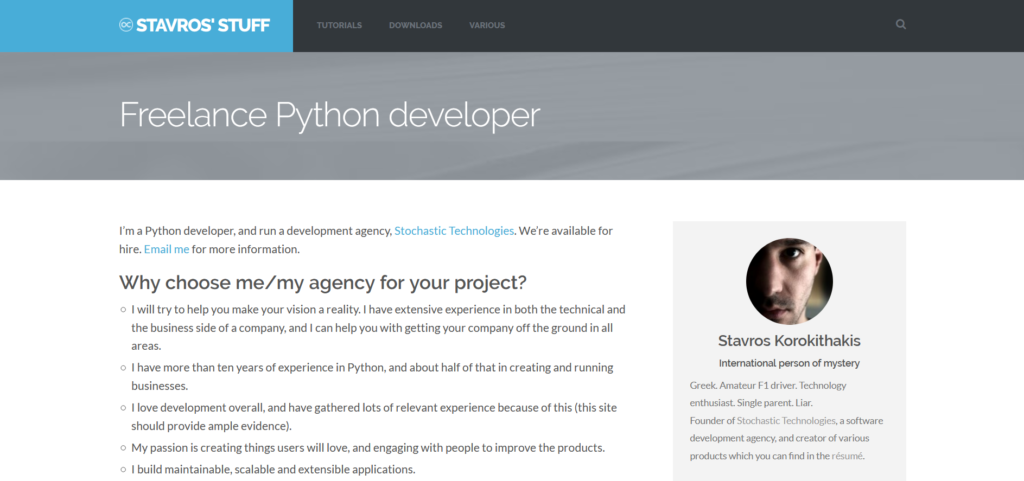 19 Freelance Developer Websites That Convert Like Crazy – Be on the ...