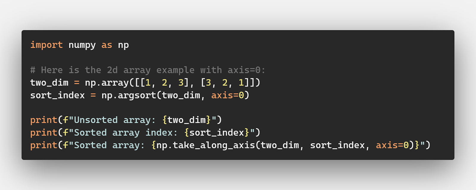 np.argsort() — A Simpe Illustrated Guide – Be on the Right Side of Change