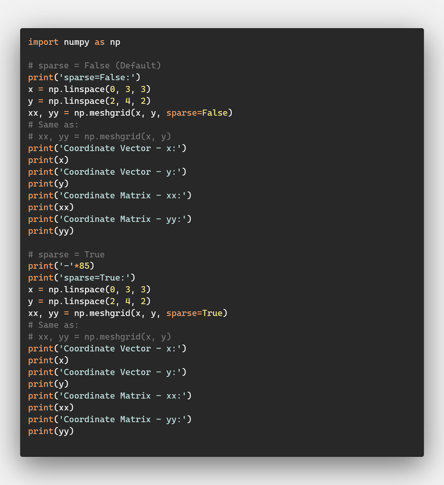 NumPy Meshgrid – A Simple Guide with Video – Be on the Right Side of Change