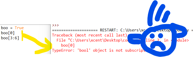 Fixed) Python Typeerror 'Bool' Object Is Not Subscriptable – Be On The  Right Side Of Change