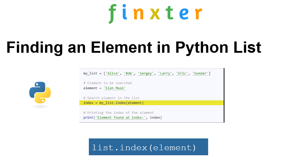 Index Of Element In Dictionary Python