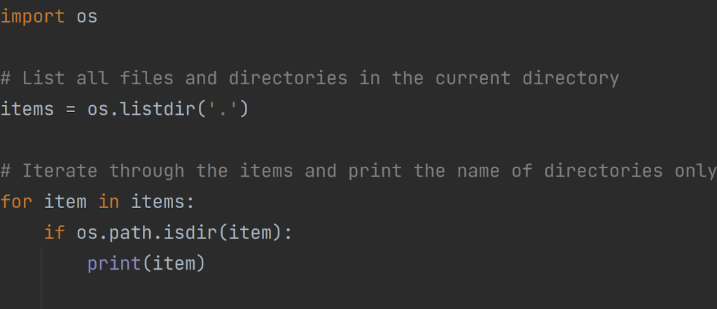 How To List ONLY Directories in Python – Be on the Right Side of Change How To List Only Directories In Python – Be On The Right Side Of Change