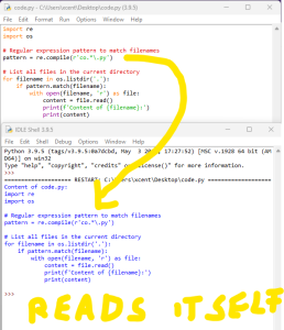 Python - How to Open a File by Regular Expression? - Be on the Right ...