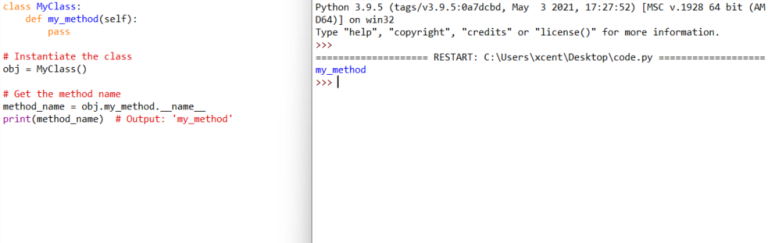 How to Retrieve Method Names in Python? – Be on the Right Side of Change