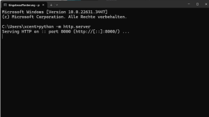 Python One Line HTTP Server: An Easy Quickstart for Beginners – Be on ...
